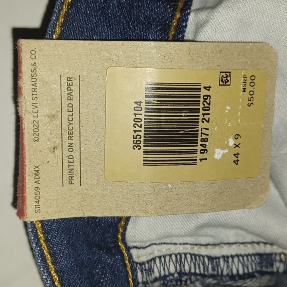 Levi's 501 Original Button-Fly Shorts  NWT - Picture 9 of 10